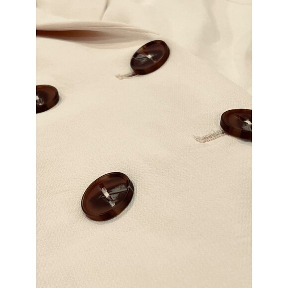 ASTR the Label Zodiac Cream Oversized Double-Breasted Blazer NWT w/Defect - Picture 9 of 12